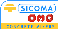 Sicoma OMG concrete mixers